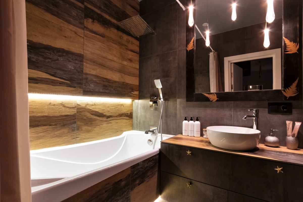 Апартаменты с видом на город с высоты птичьего полёта