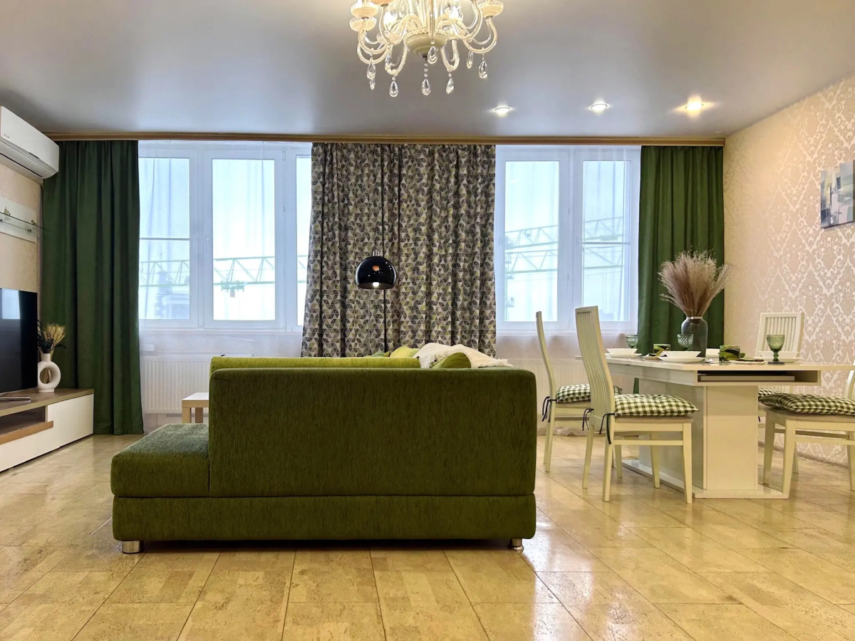 Семейные апартаменты Bliss-Нефрит в центре Казани