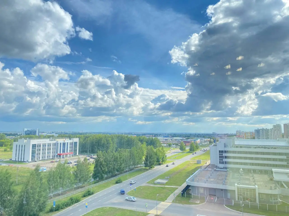 Квартира 2х Комнатная Просторная Светлая с Потрясающим Видом на Город