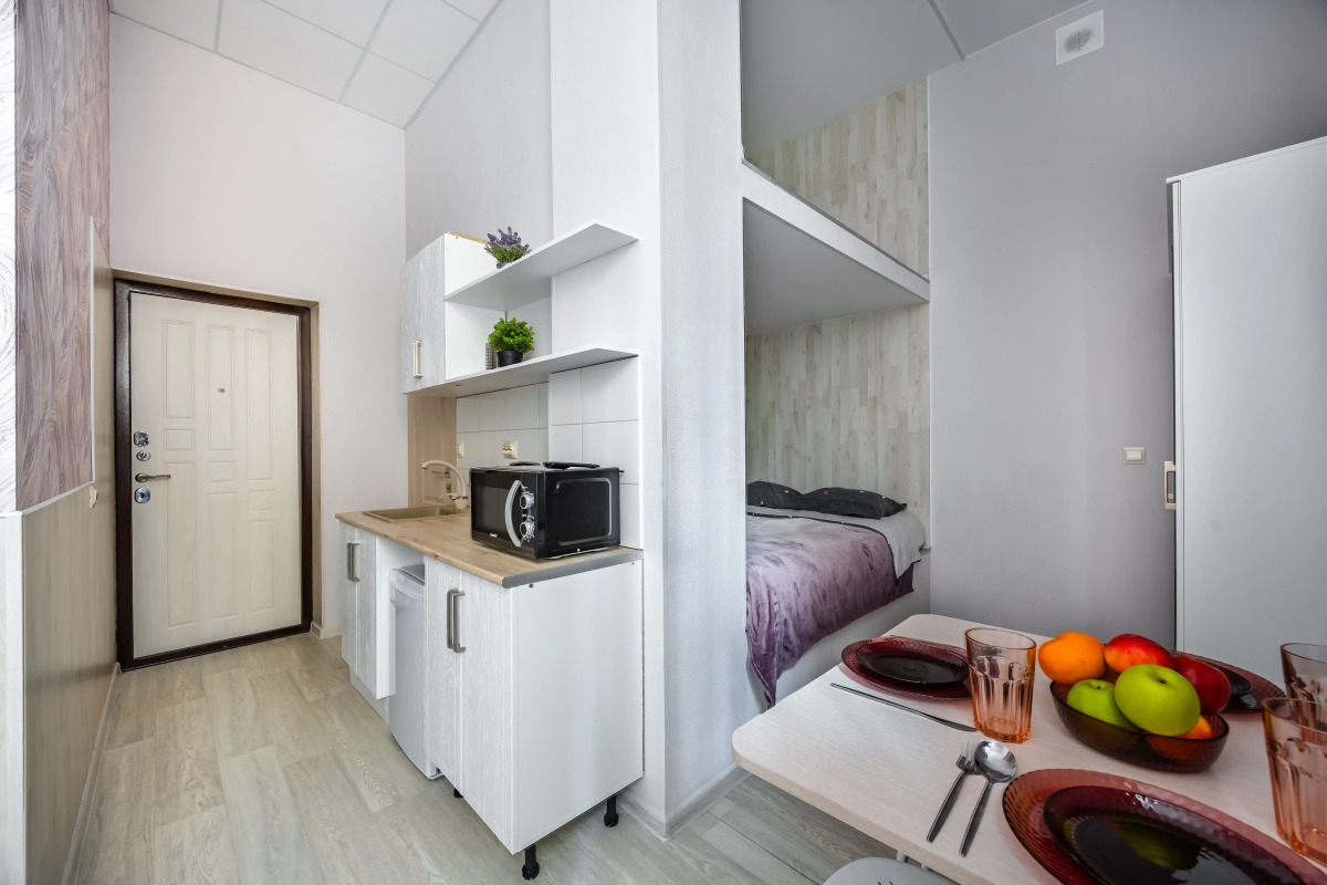 Апартаменты студия 3 на Можайской у метро Пушкинская (М3)