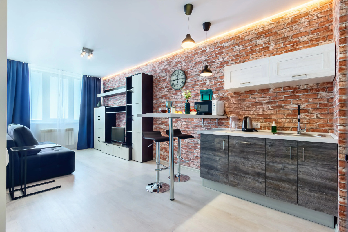 Апартаменты Дом у Дона Двухкомнатные с видом на Дон (16 этаж)