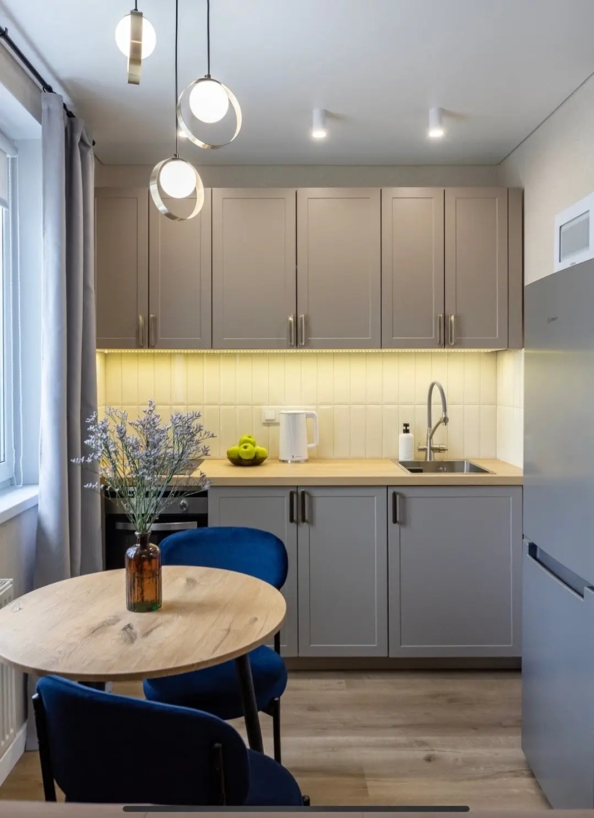 Студия с Дизайнерским Ремонтом