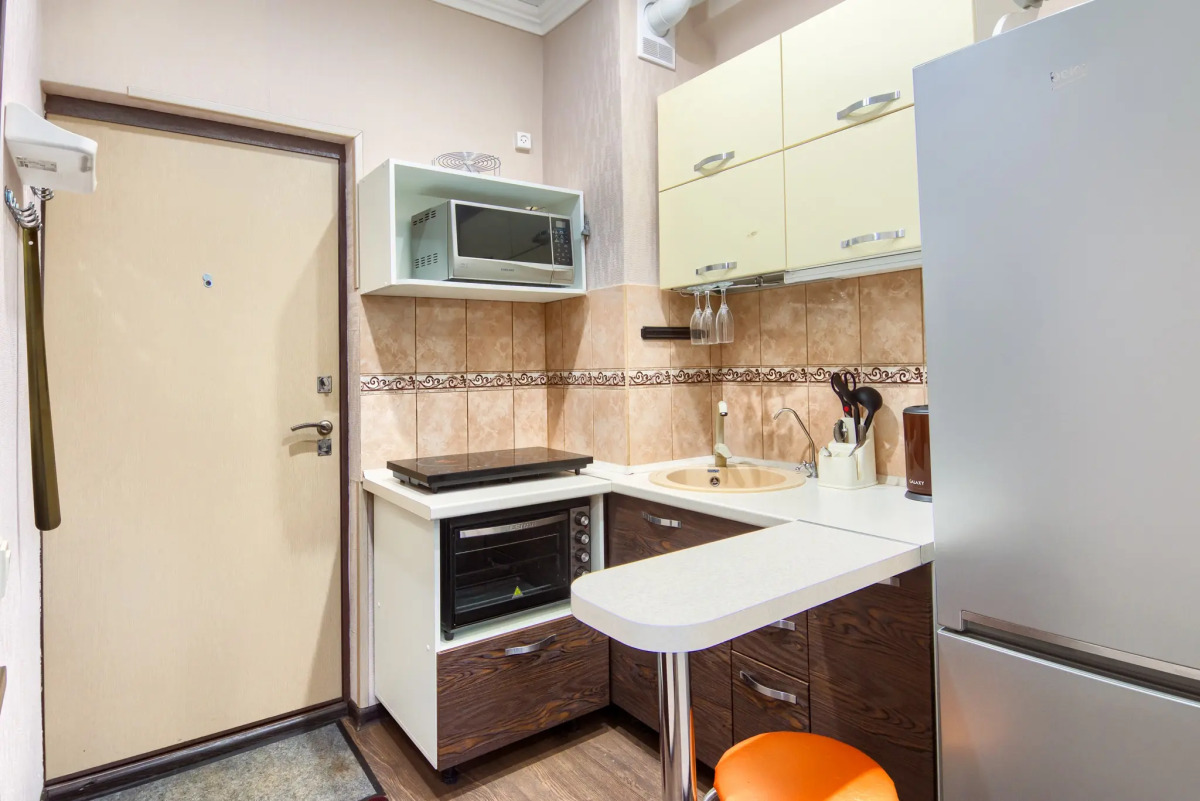 Апартаменты студия рядом с метро