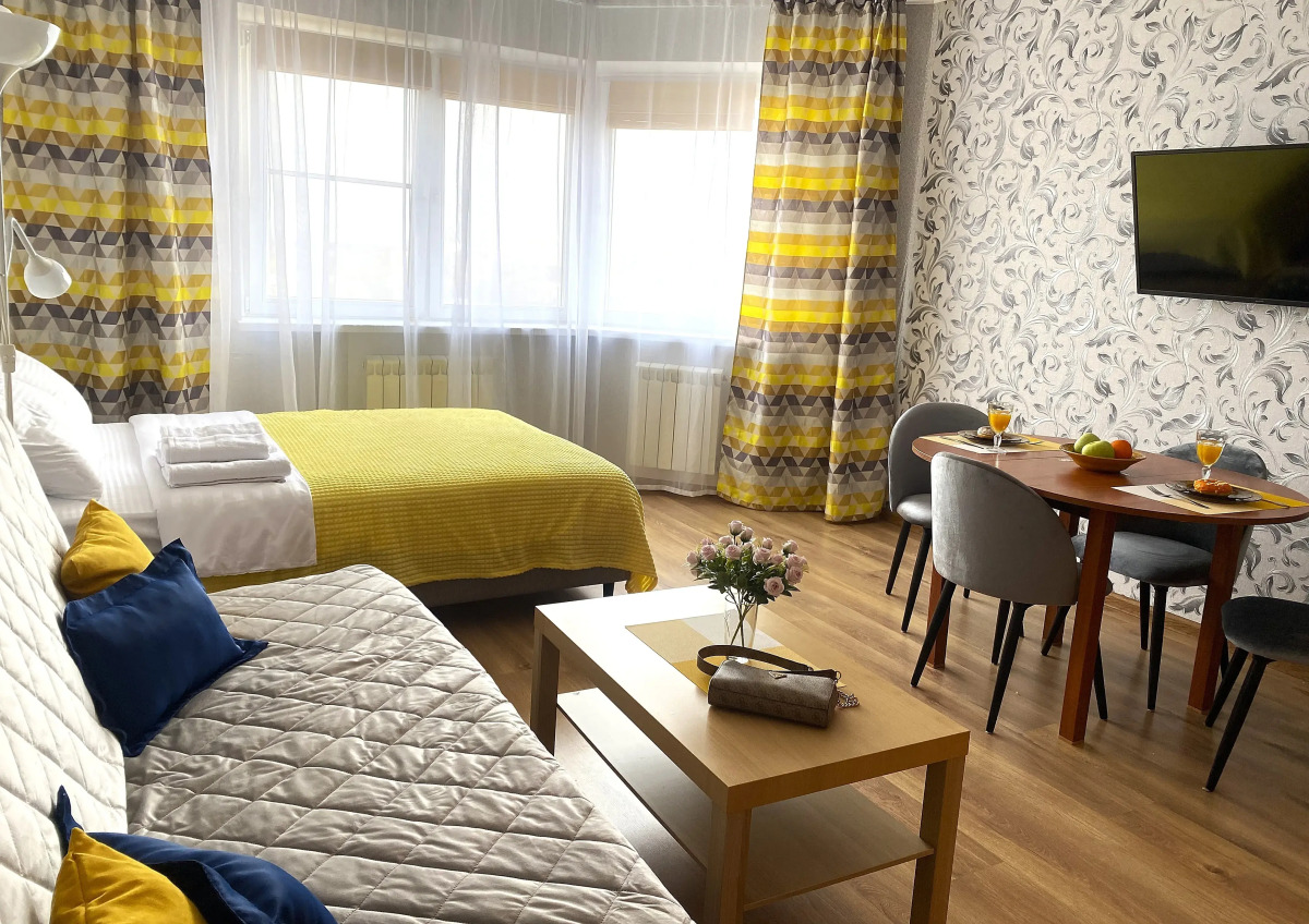 Квартира с Двумя Изолированными Спальнями в Центре Города на 6 гостей