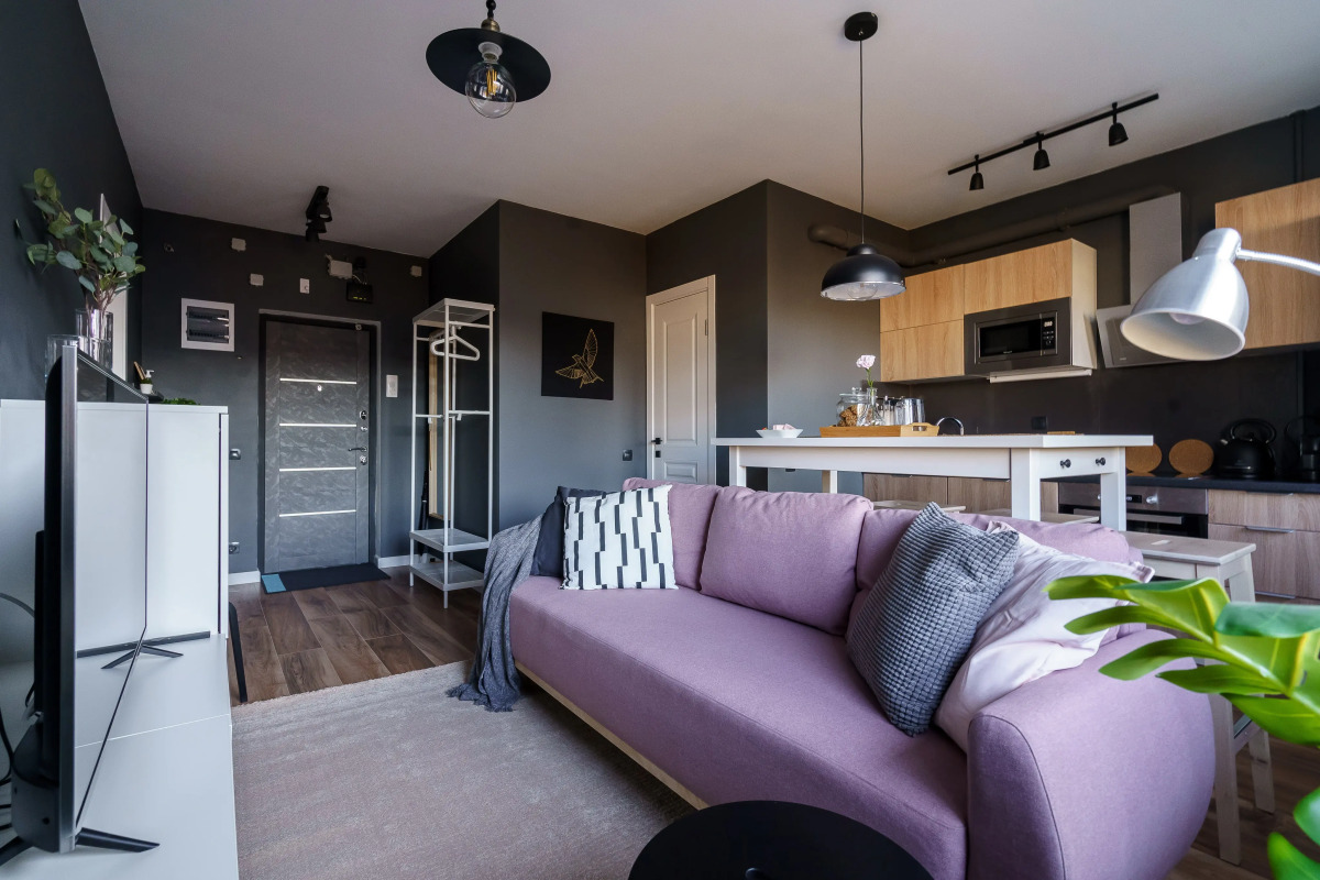 Апартаменты Nalichnaya 40k4 Scandi by Fanoteli