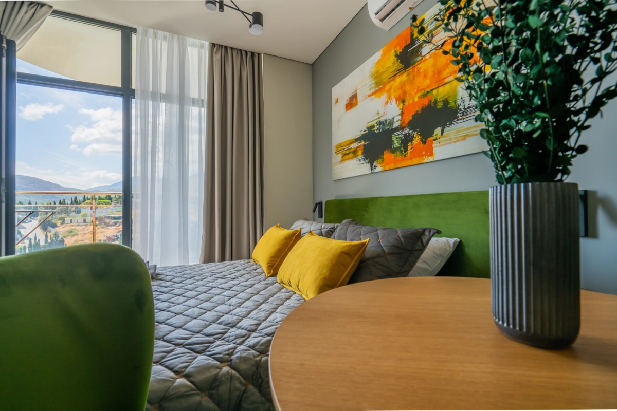 Апартаменты LS-Green с боковым видом на море