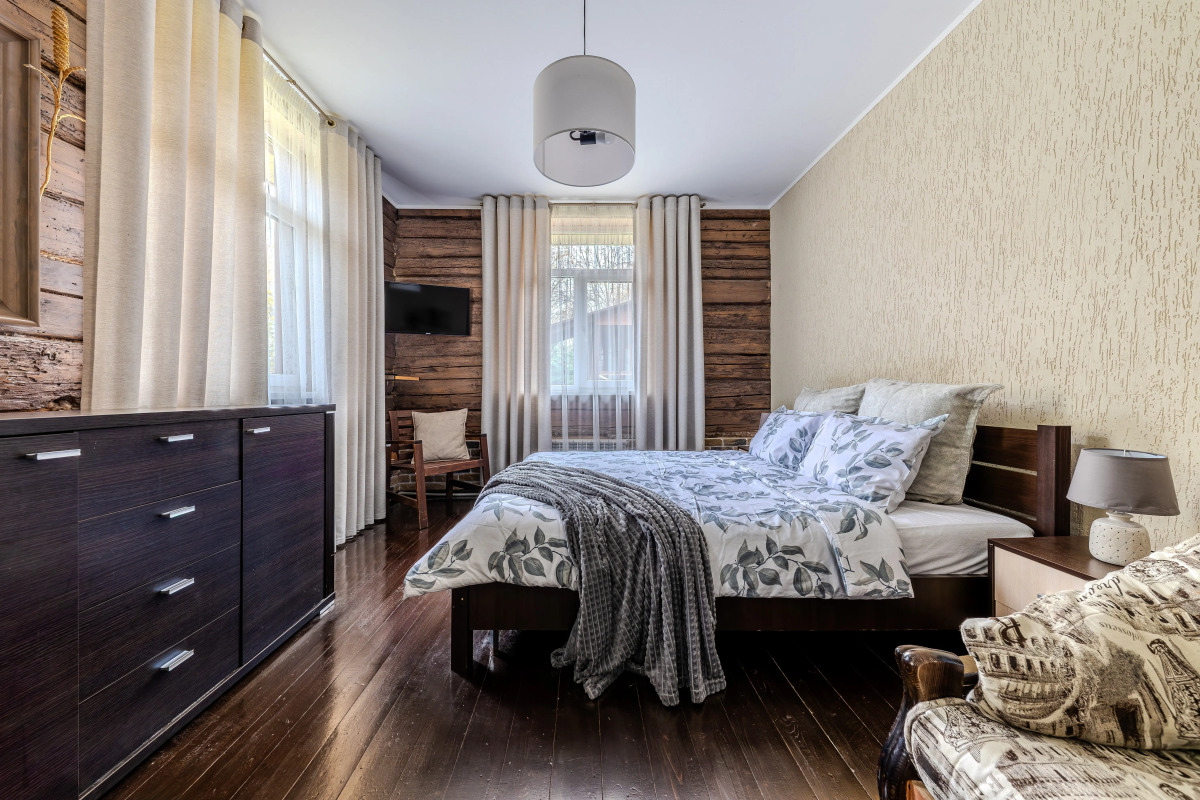 Частный дом "Двухуровневый коттедж с открытой террасой"