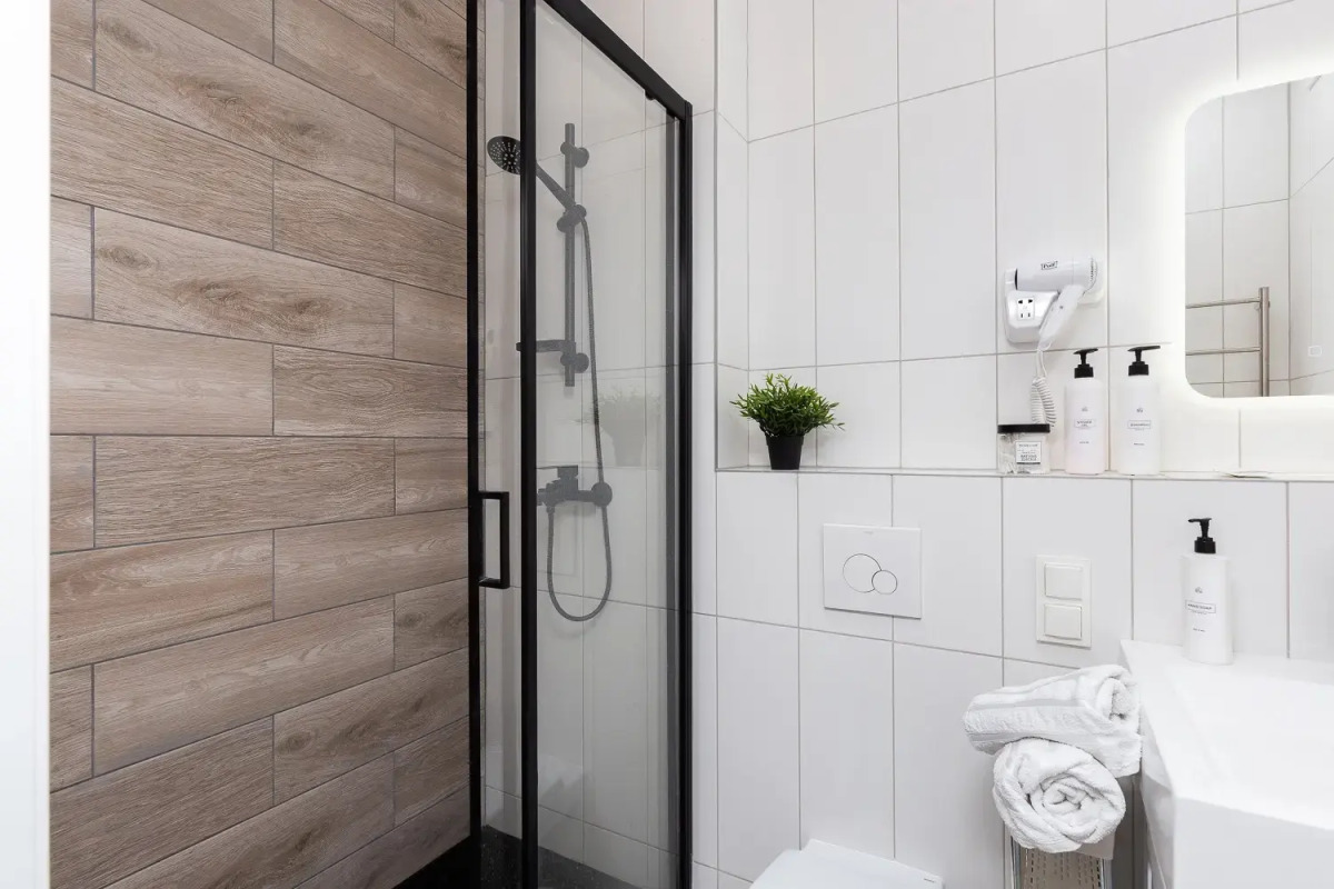 Квартира Яркая студия рядом с набережной и кондиционером