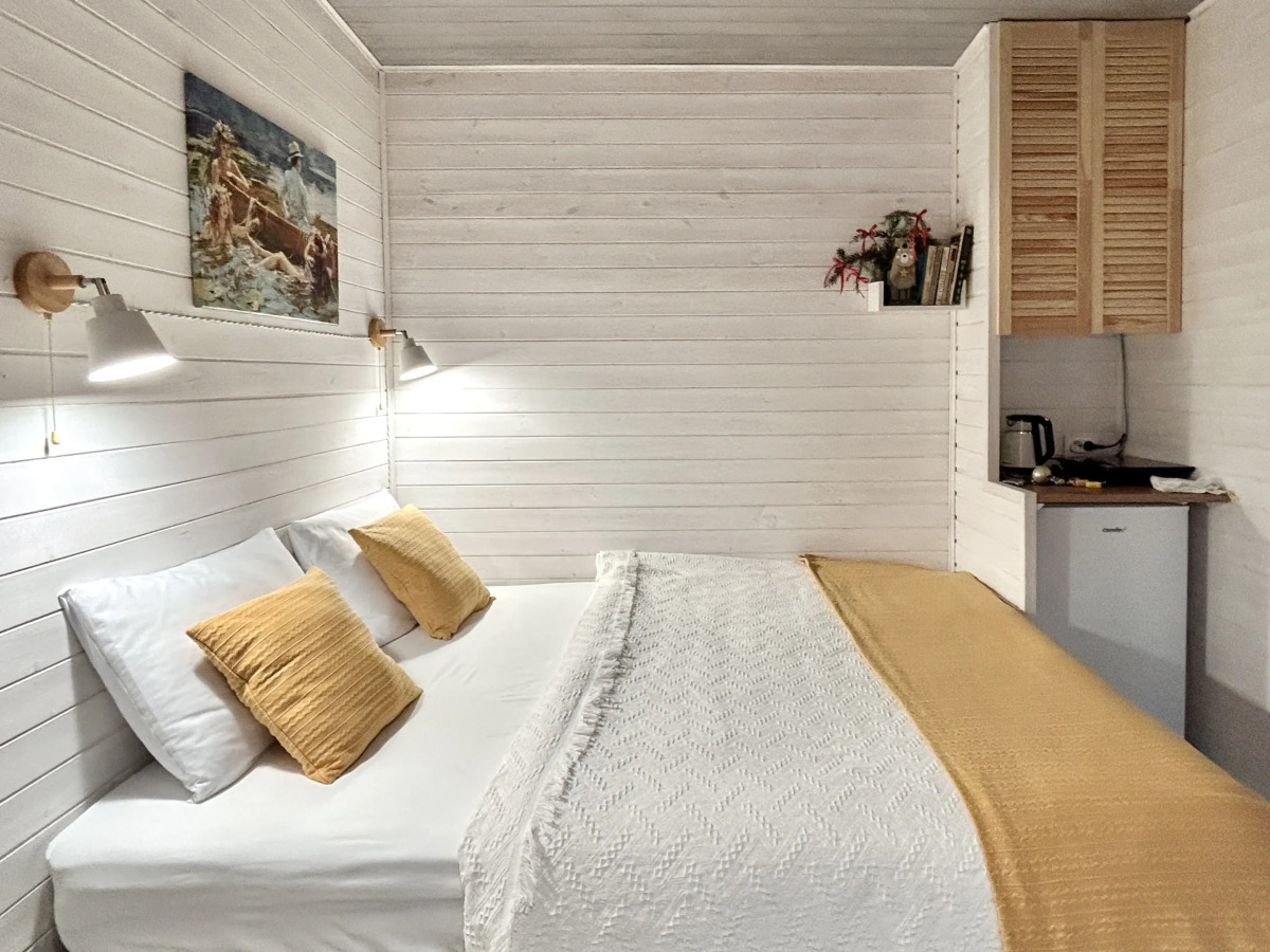 Частный Дом Баня с Собственной Террасой