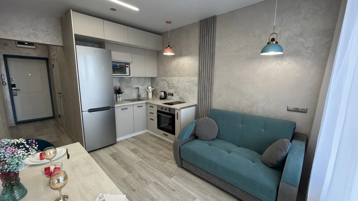 Апартаменты 2х Комнатная Студия Ул Аэропорт 55/1