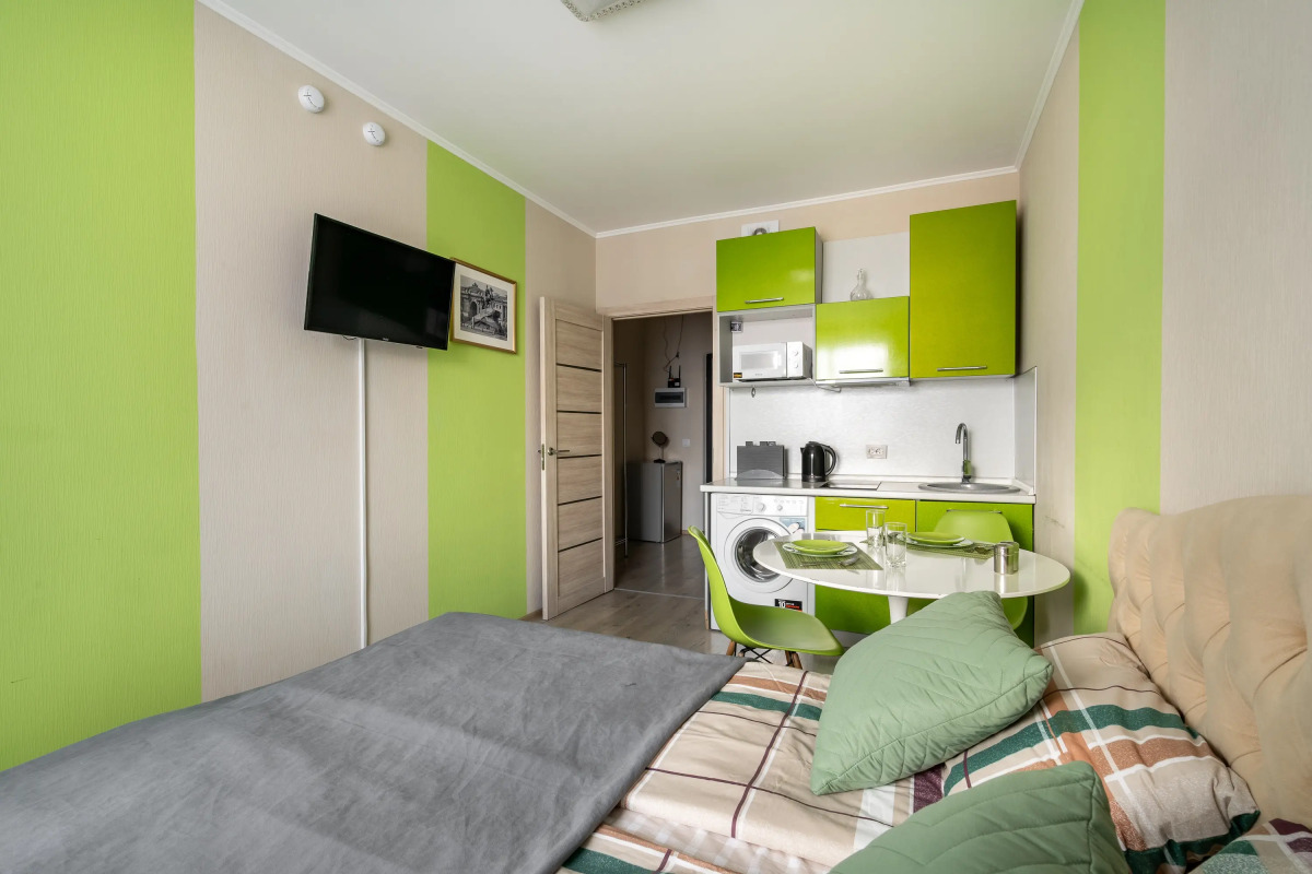 Апартаменты GLOBALSTAY. Современная студия ЖК Лайк 10 мин до Метро