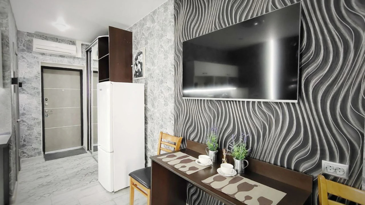 Квартира Guru c лаундж зоной на балконе