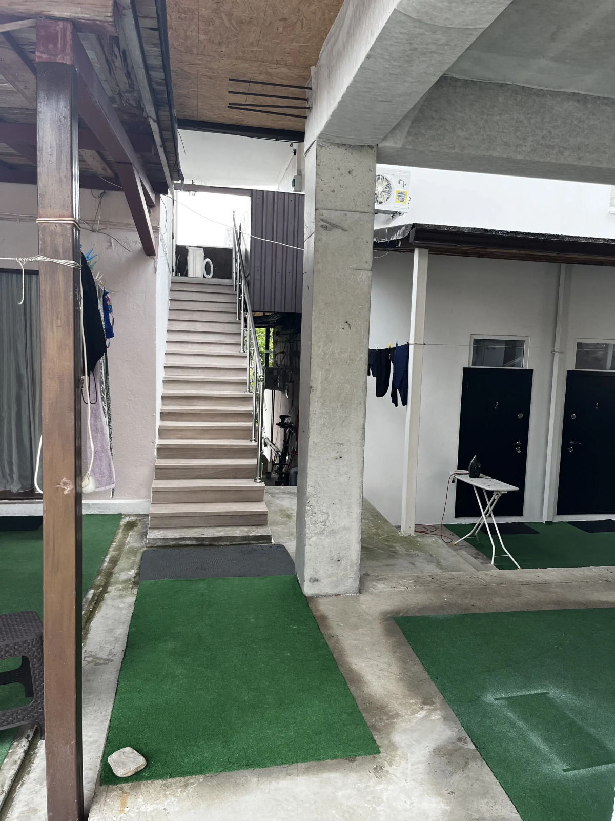 Апартаменты Двухместный Улучшенный с Балконом и Ванной Комнатой