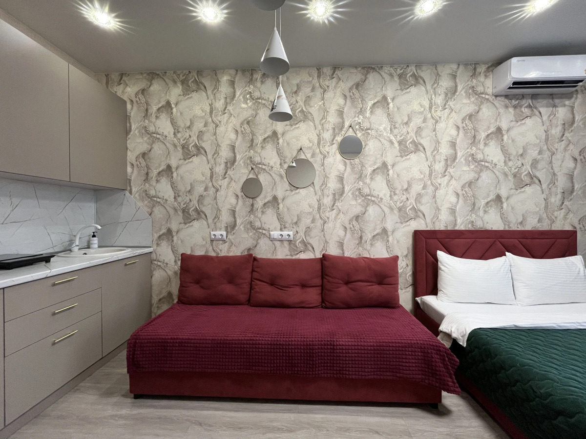 Апартаменты Unique Apart Колибри рядом с 8 Кассационным судом и Знаменским собором на Большевистской 1а