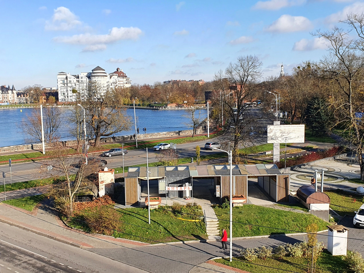 Двухкомнатная квартира с видом на Музей Янтаря