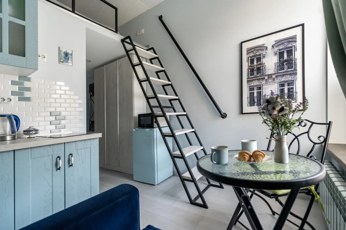 Апартаменты 1 студия Глинки