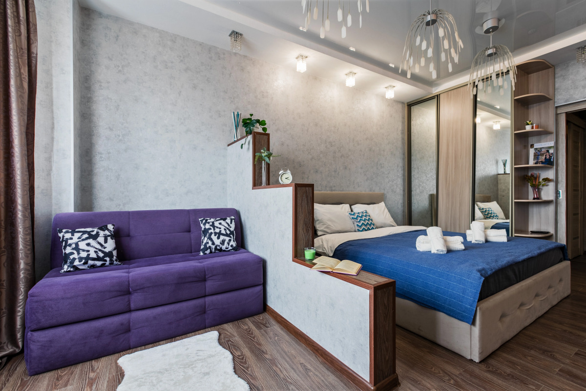 Апартаменты Шикарная квартира 1 комната