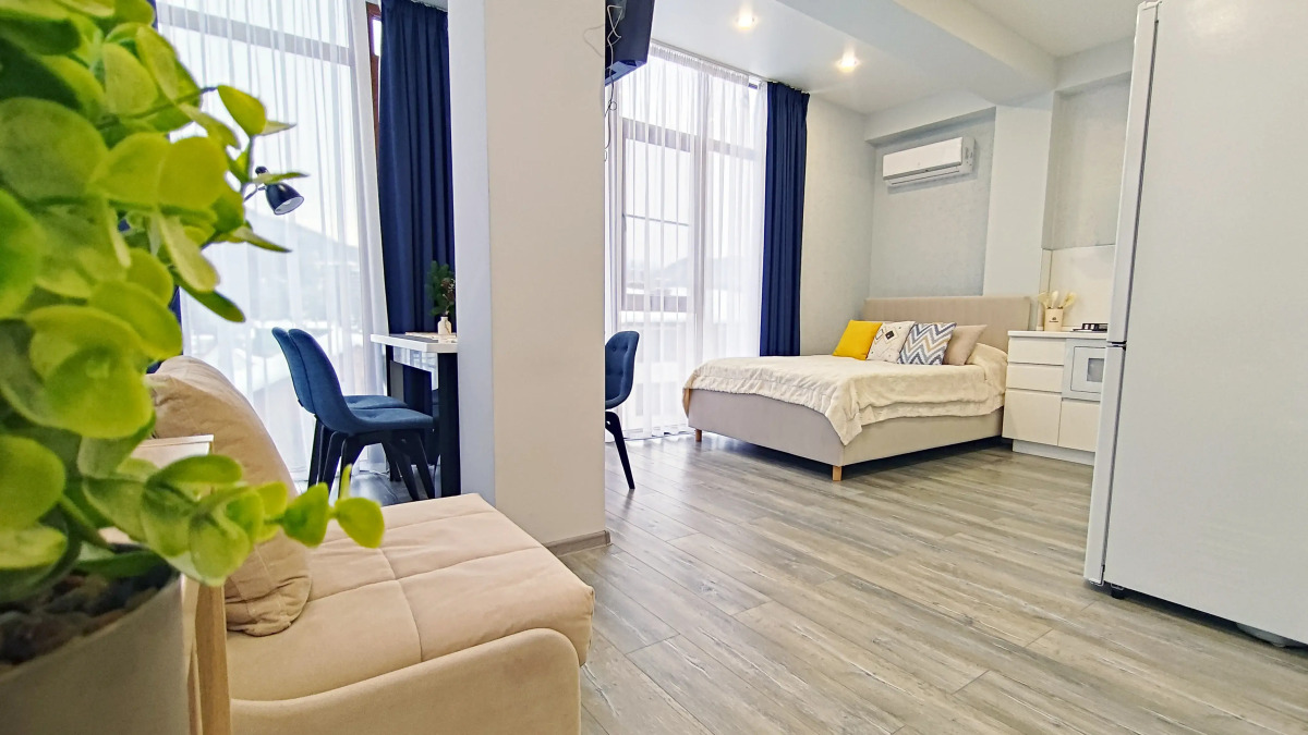 Апартаменты с Панорамным Видом на Горы Лучшая локация Красной Поляны