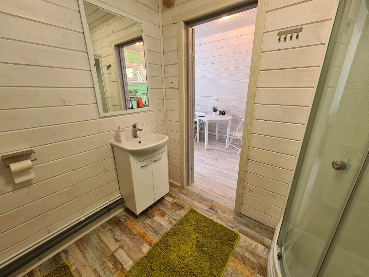 Гостевой дом A-frame на Форелевом хуторе