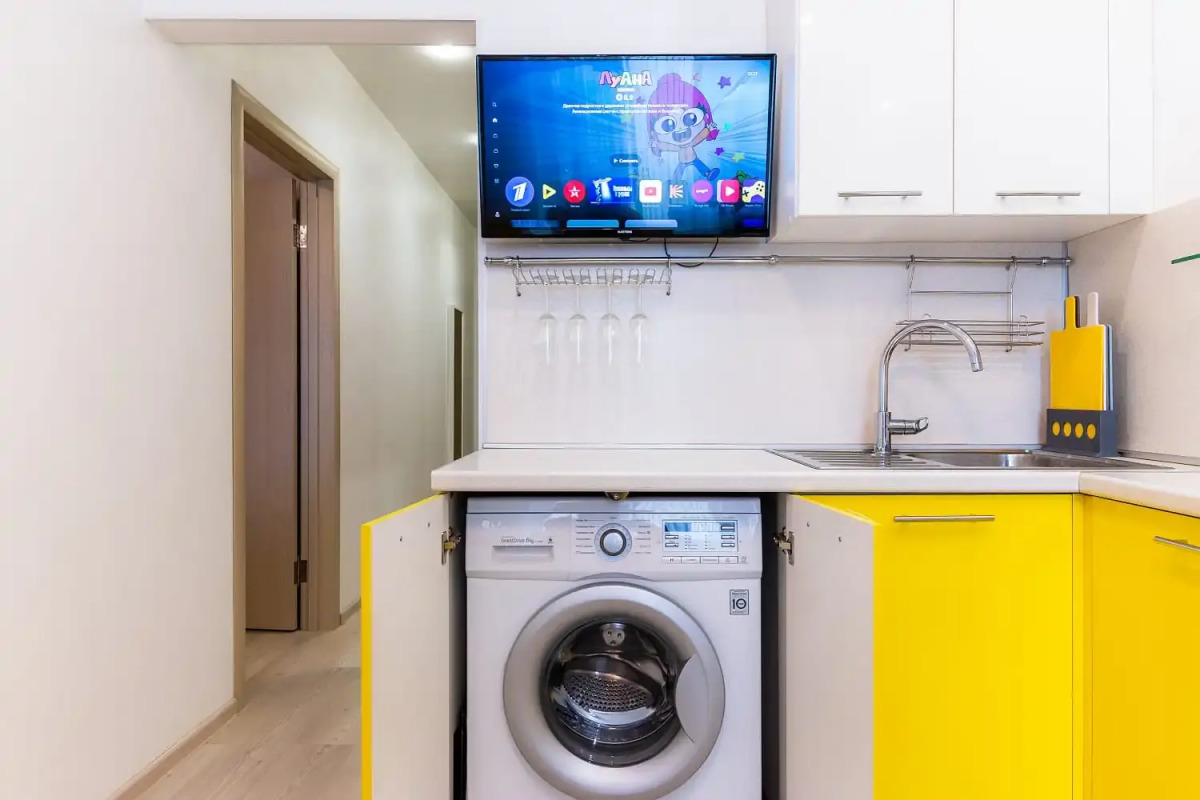 Апартаменты в Новом Доме Рядом с ЖД Вокзалом с евро ремонтом бонус кофемашина