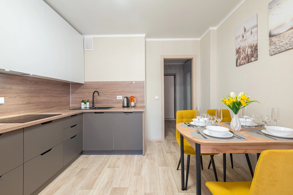 1-к в Центре в современном доме от RentAp 5 сп мест