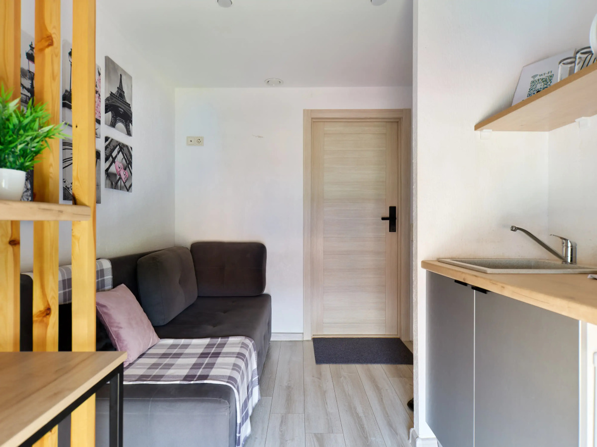 Апартаменты Rush in Aparts в Историческом Центре с Мини-кухней и Парковкой