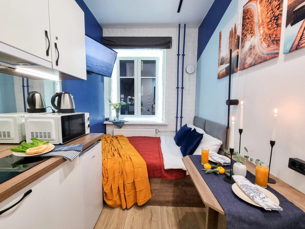 Апартаменты Боровая 34/24 №1