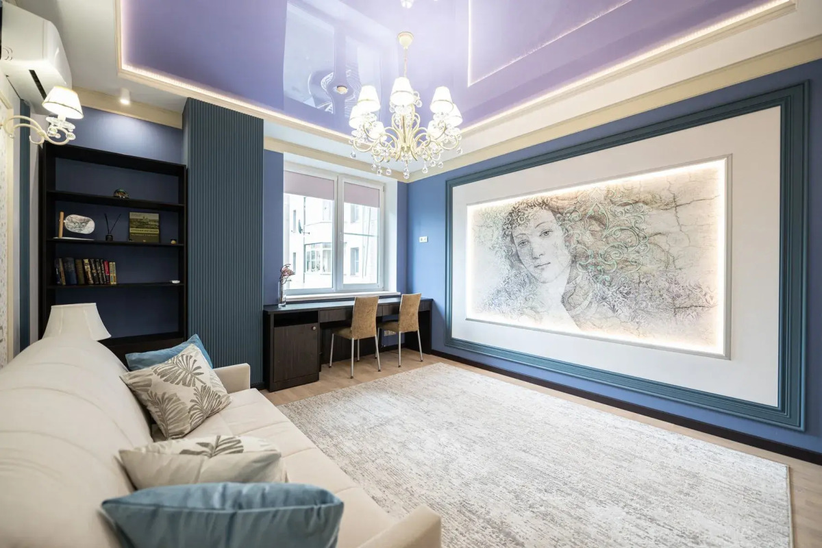 Апартаменты Пять Звёзд Большая с Кондиционерами и камином