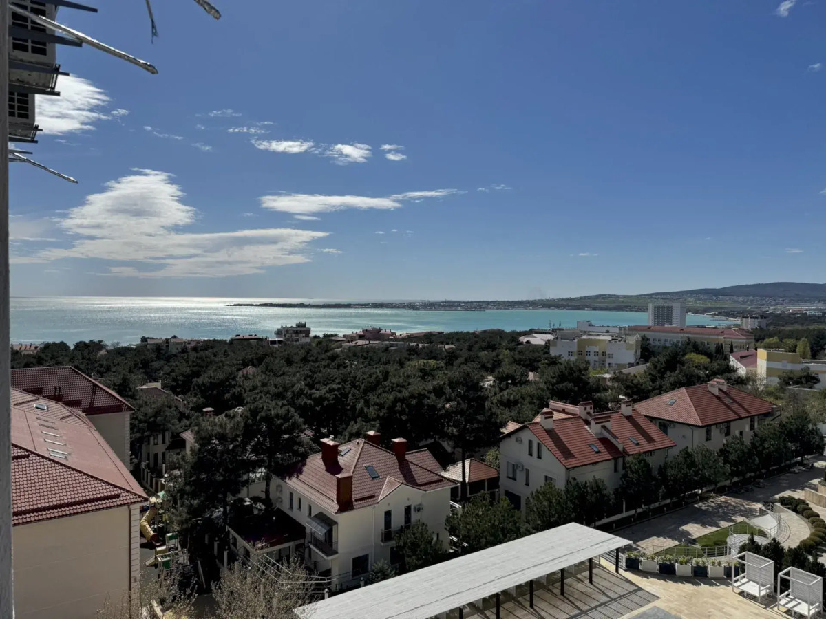 Квартира 488 1-к с видом на море и горы с балконом