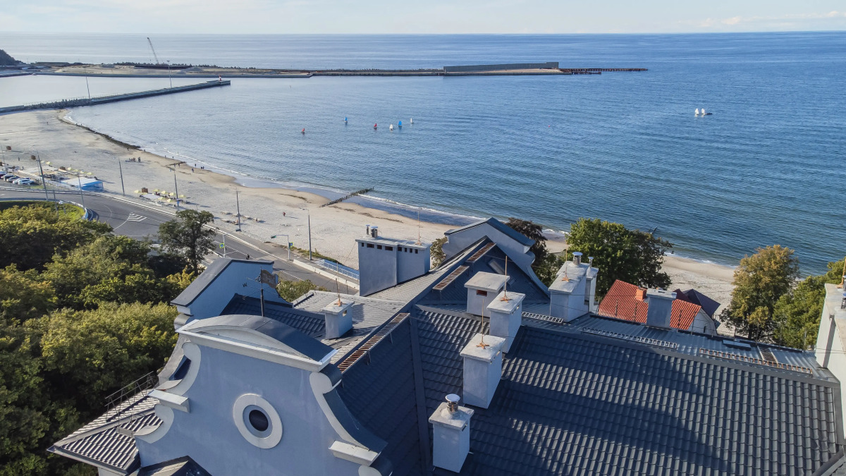 Апартаменты Балтик Апарт Терраса с видом на море