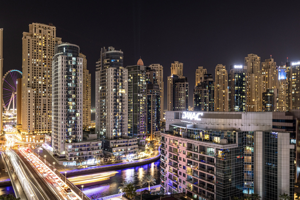 Квартира Luxury and spacious full Marina view