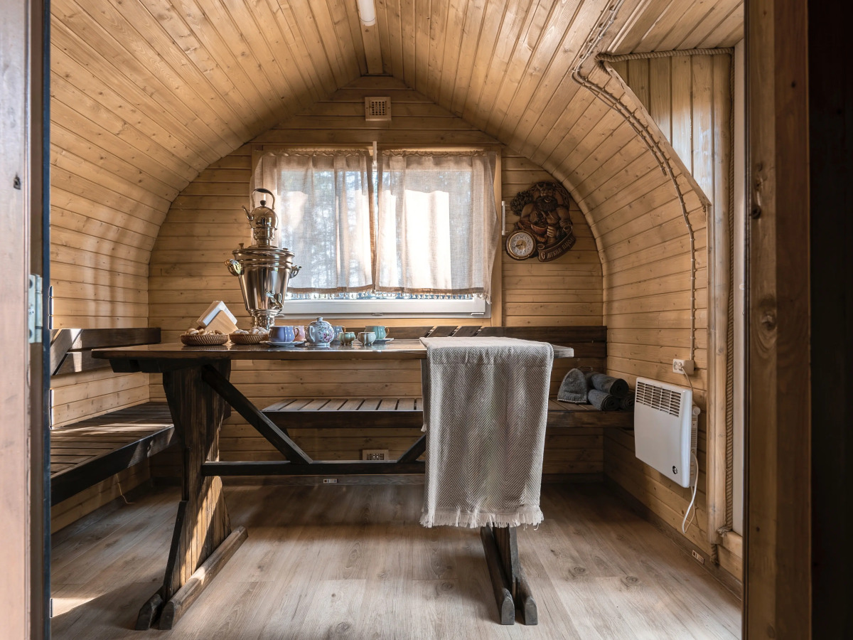 Частный дом с теплой купелью с джакузи и зоной барбекю Land Breeze