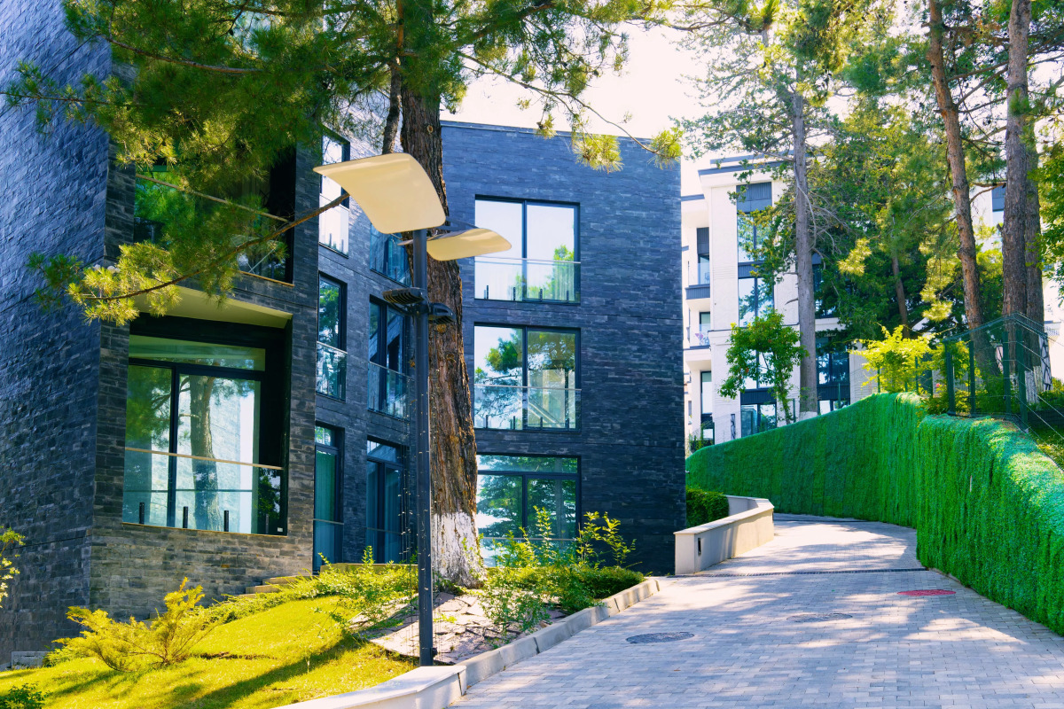 Апартаменты Лазурные в Лучезарном