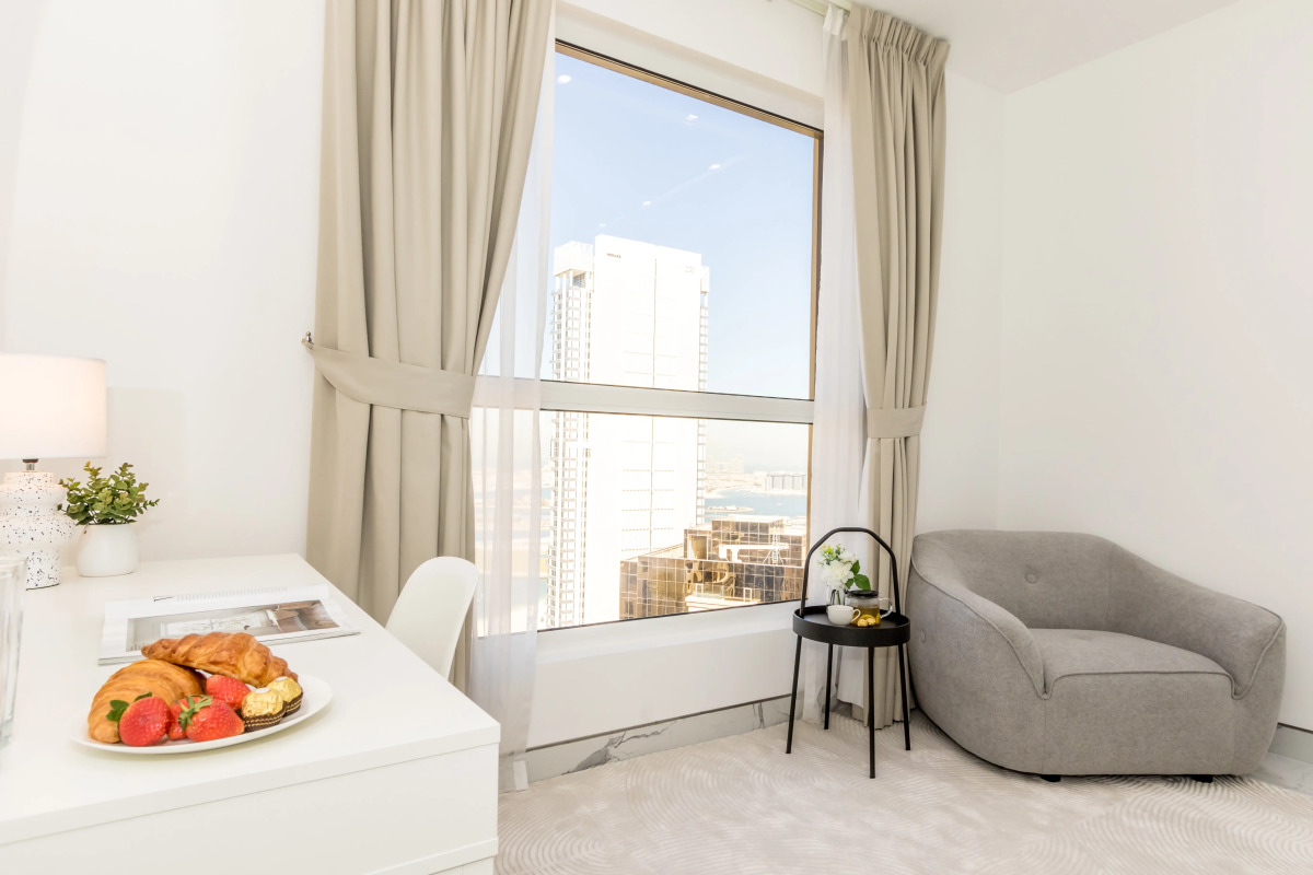 Апартаменты GMA Murjan 2BR Sea View High Floor