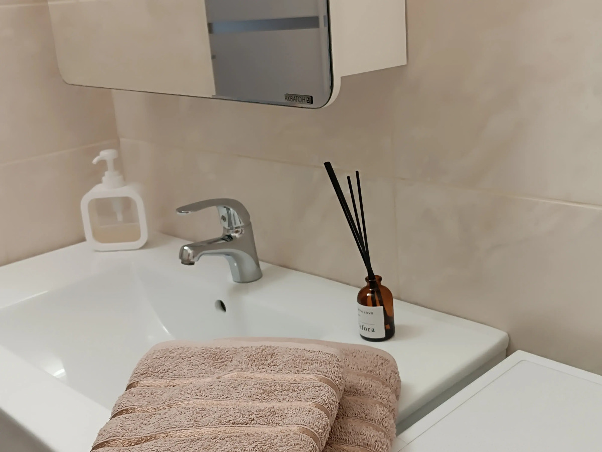 Квартира-студия с панорамным видом на горы