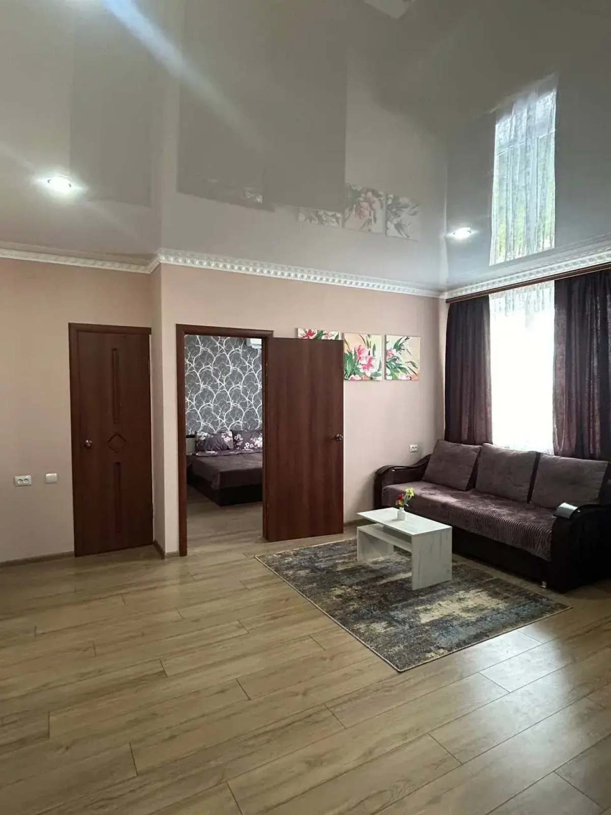 Евродвушка с видом на гору