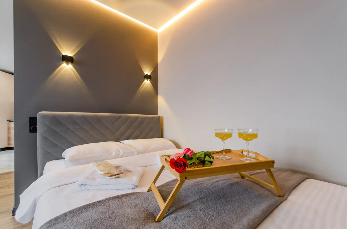 Квартира Изящная 1 комнатная с видом на Волгу