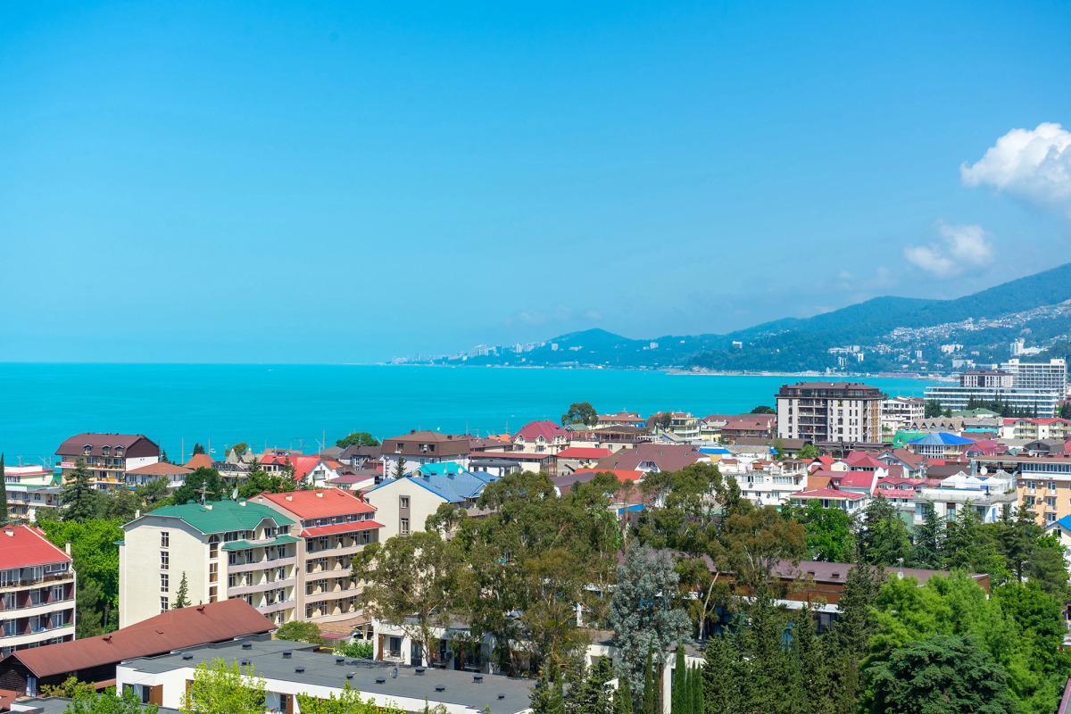 Квартира Студия на 12м этаже с потрясающим видом на море и город