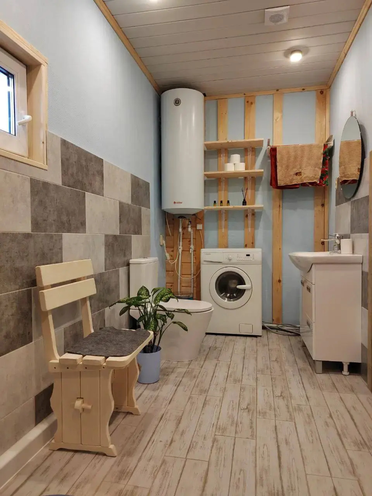 Частный дом Дом на горе с камином и сауной