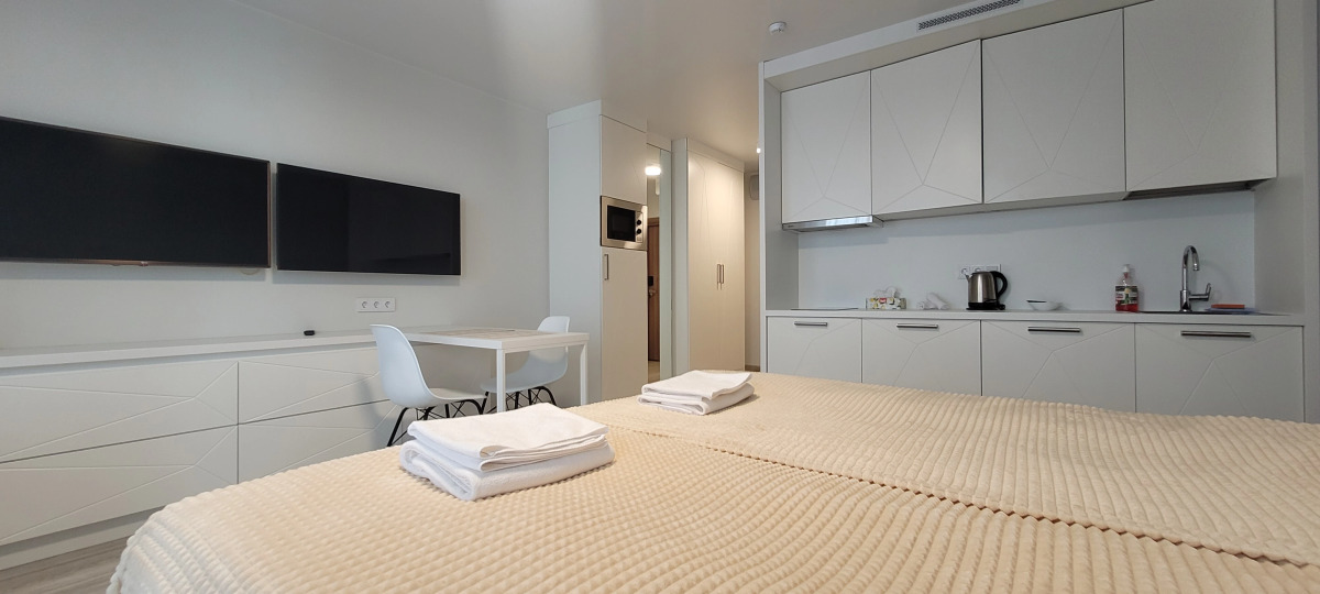 Апартаменты с Лучшим Видом и Лоджией Метро Бухарестская