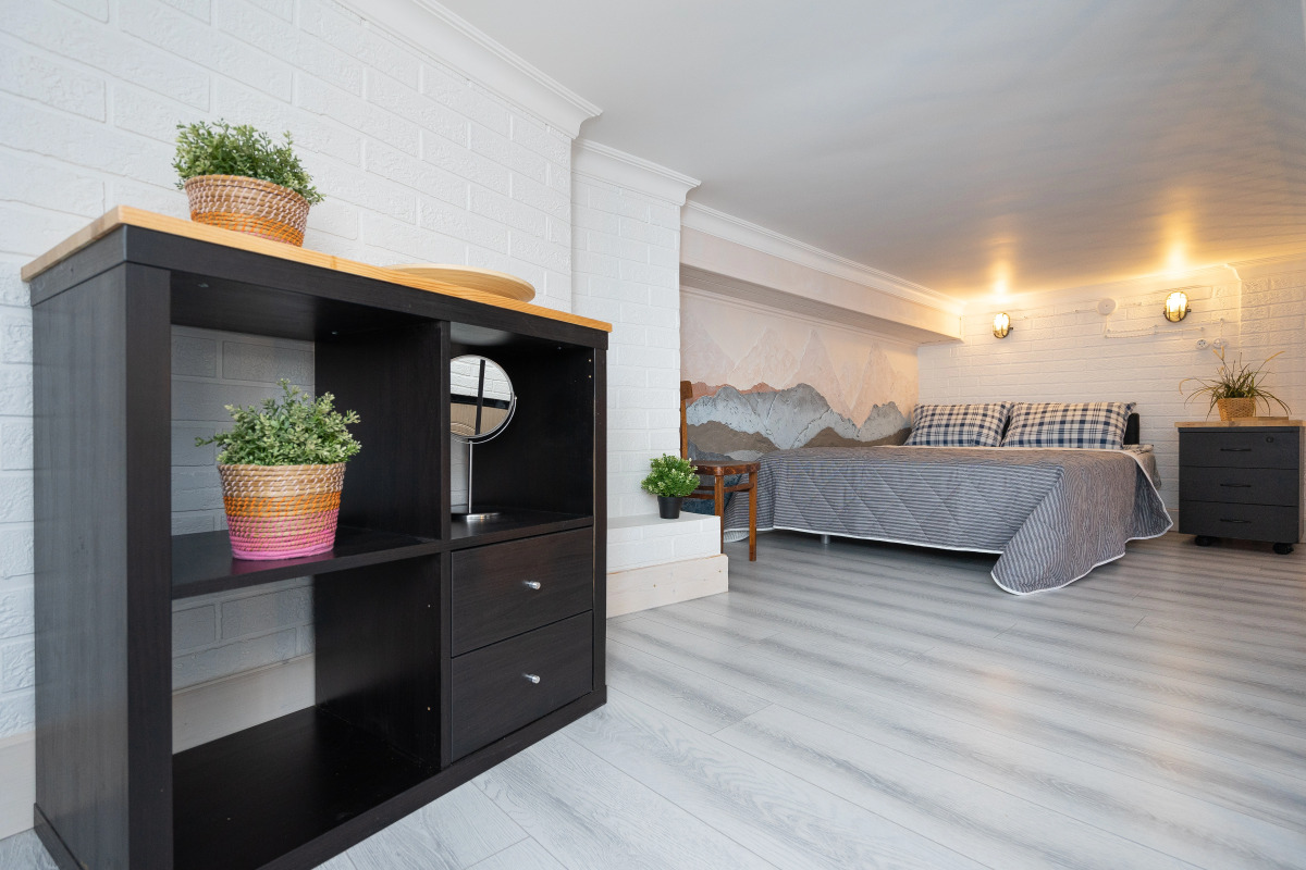 Квартира с Сауной, Камином и Кондиционером Лофт Центр Кремль Казань