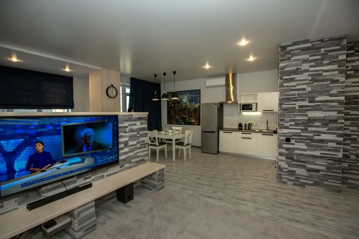 Апартаменты Central Place Vladivostok Премиум с видом на Мосты и Залив (4)