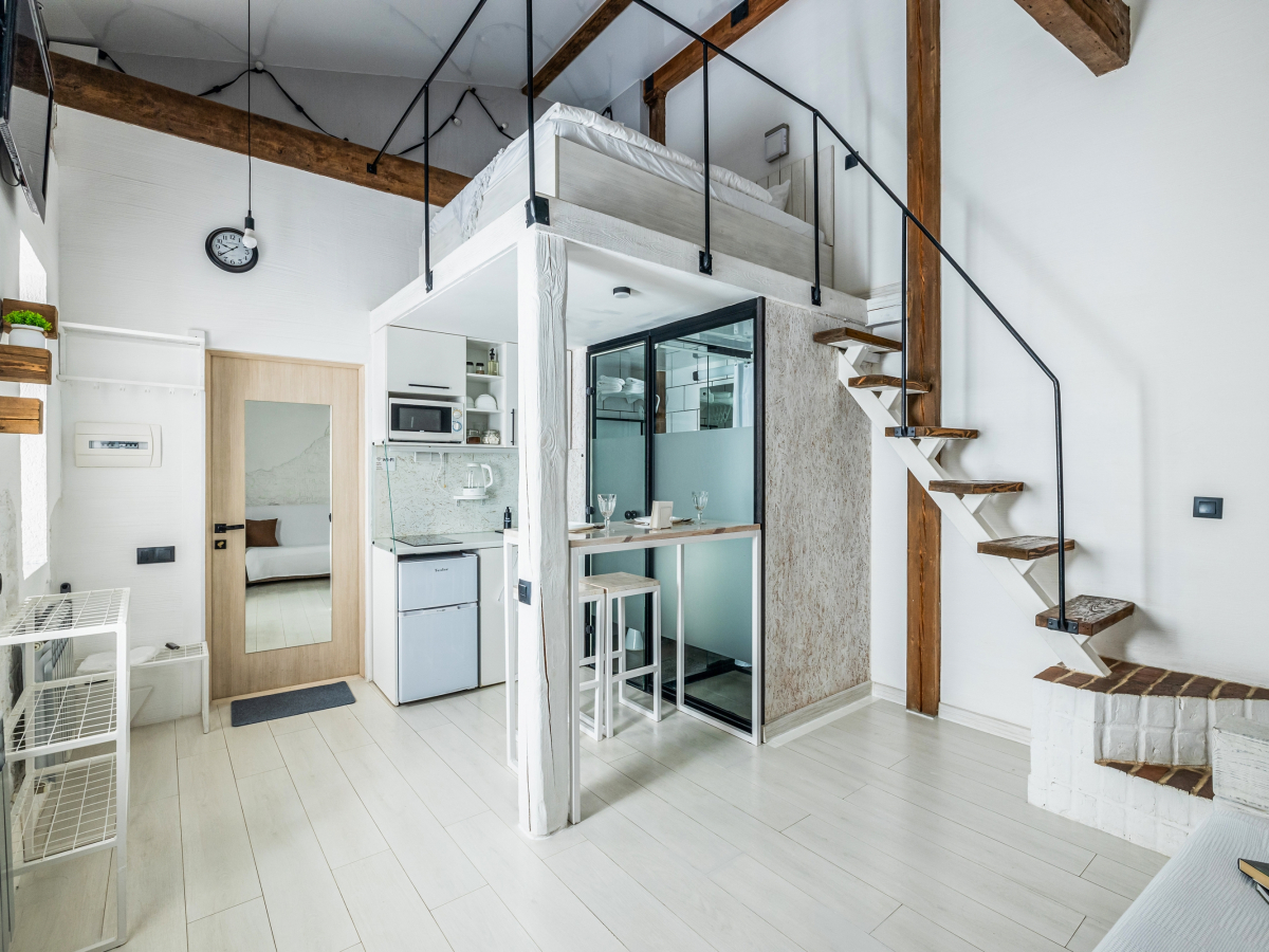 Апартаменты Лофт 4 Двухуровневые на Грузинской Улице 41А