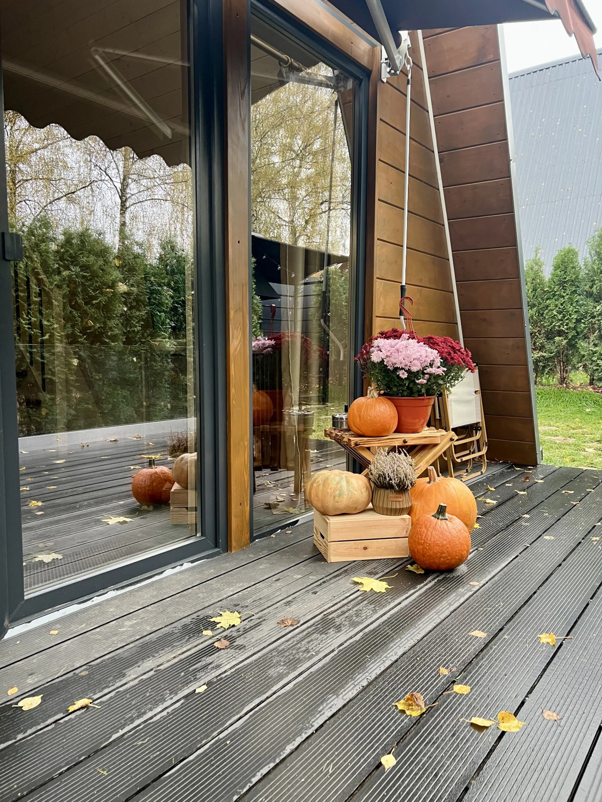 Частный дом Уютный А-фрейм Поле с баней и чаном