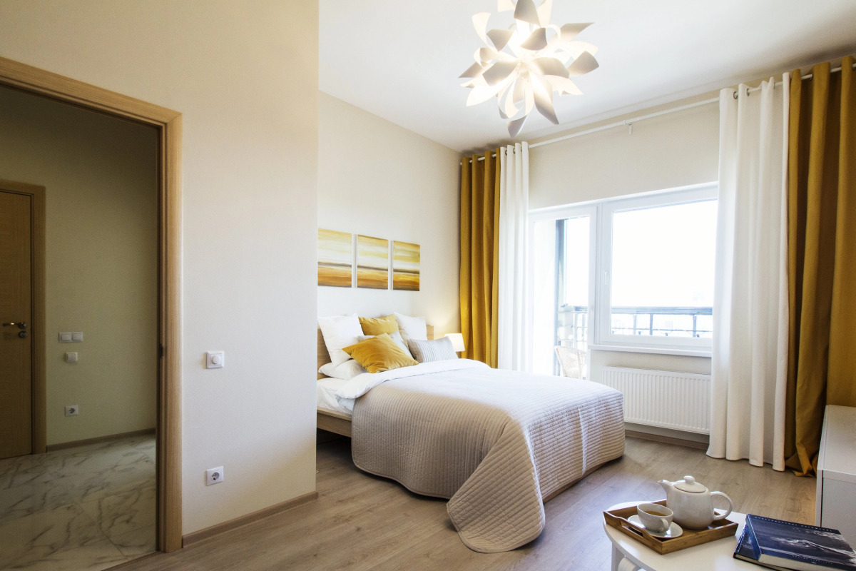 Апартаменты Cozy River and Park View Apartment