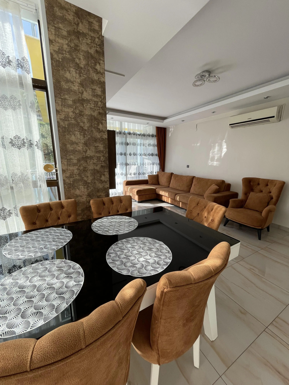 Апартаменты у моря 320 м с балконом