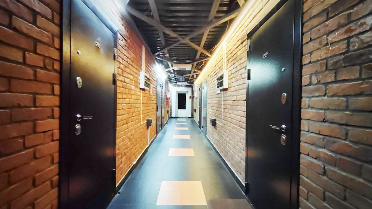 Квартира Guru c лаундж зоной на балконе