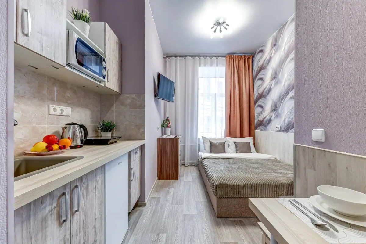 Апартаменты на Старорусской рядом с Московским вокзалом (СР3)