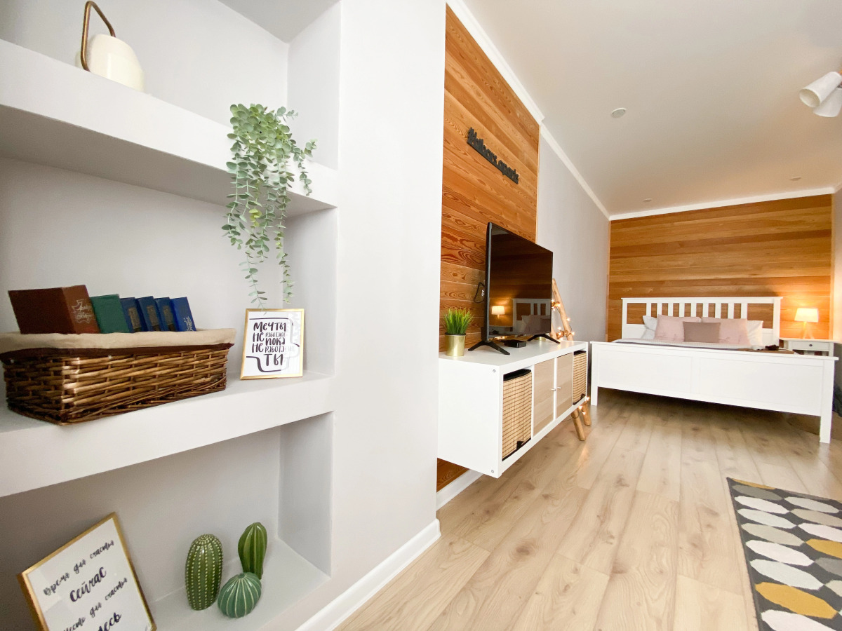 1-комнатные Апартаменты Хюгге с видом на горы