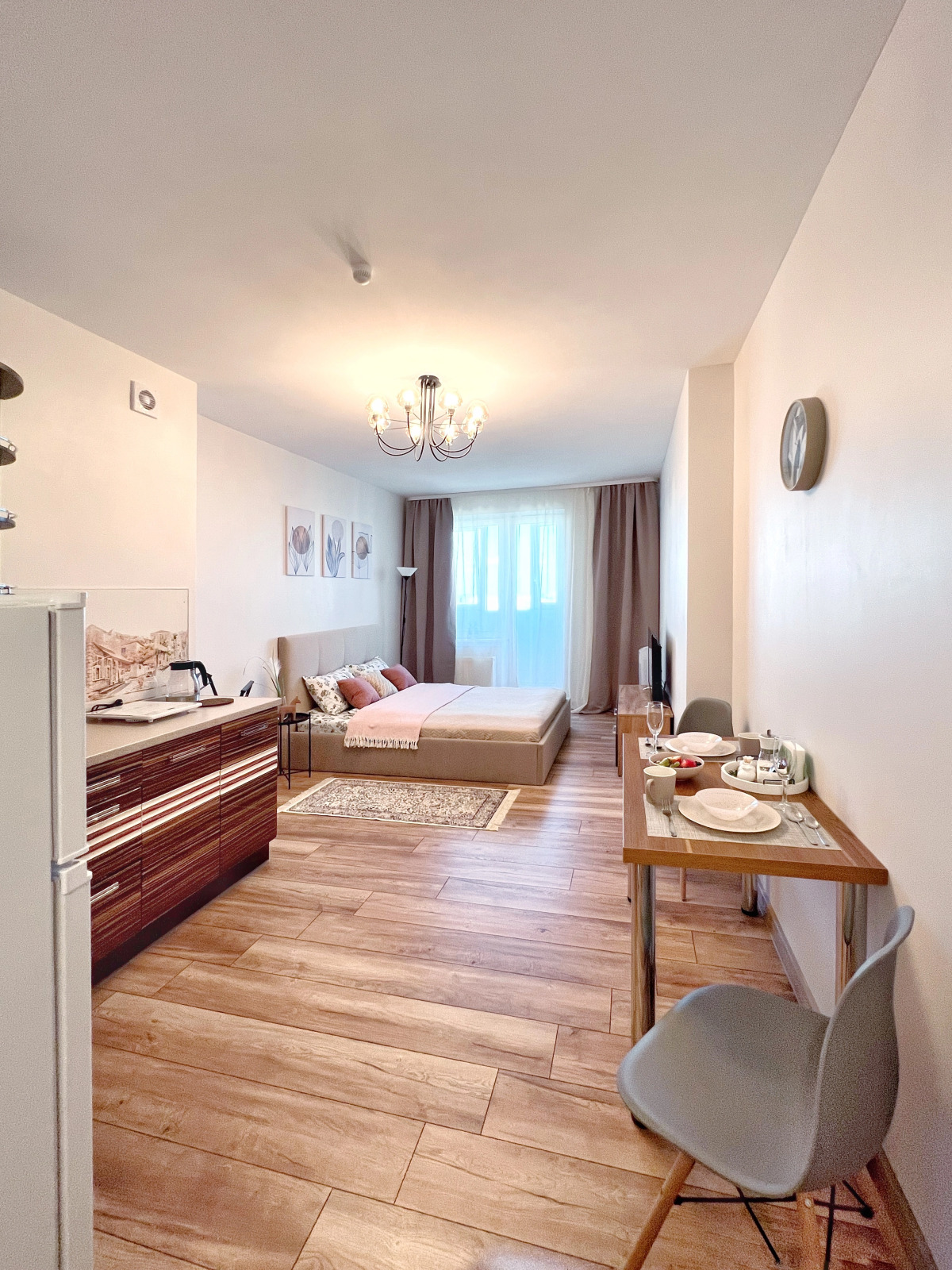 Апартаменты Granada Уютная студия в новом ЖК Шекспир с красивым видом на город